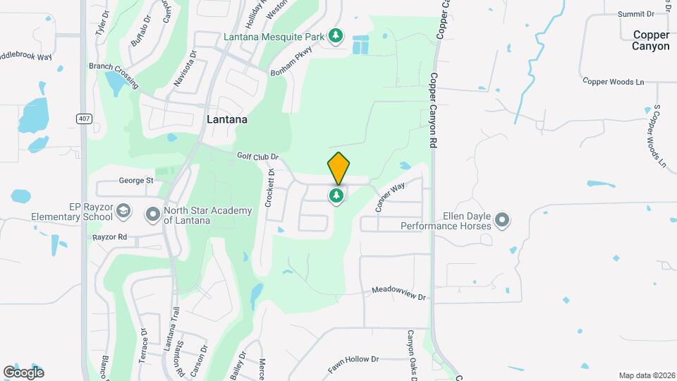 1310 Golf Club Dr Map and Location Details