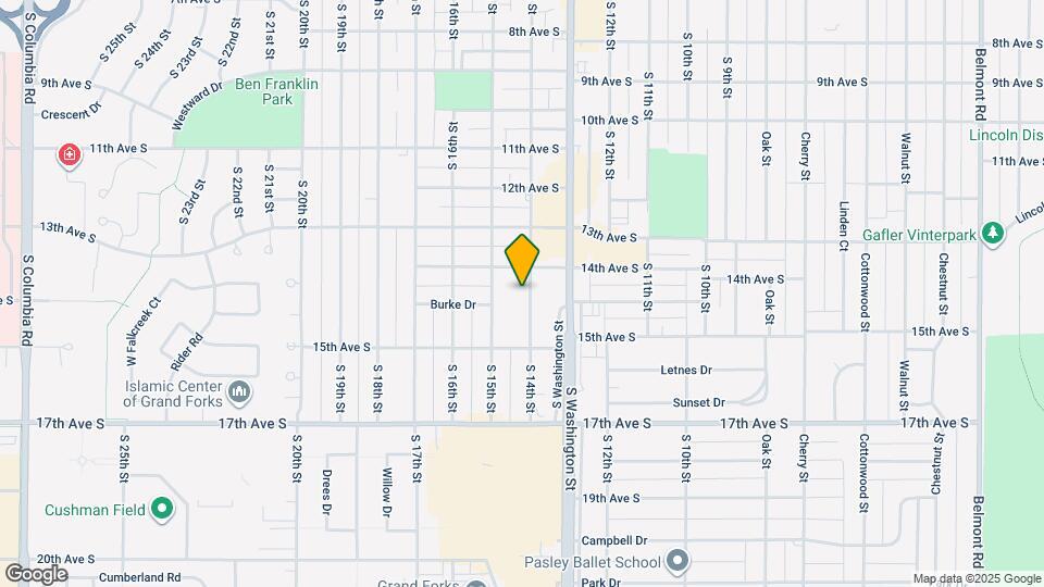 1414 S 14th St Map and Location Details