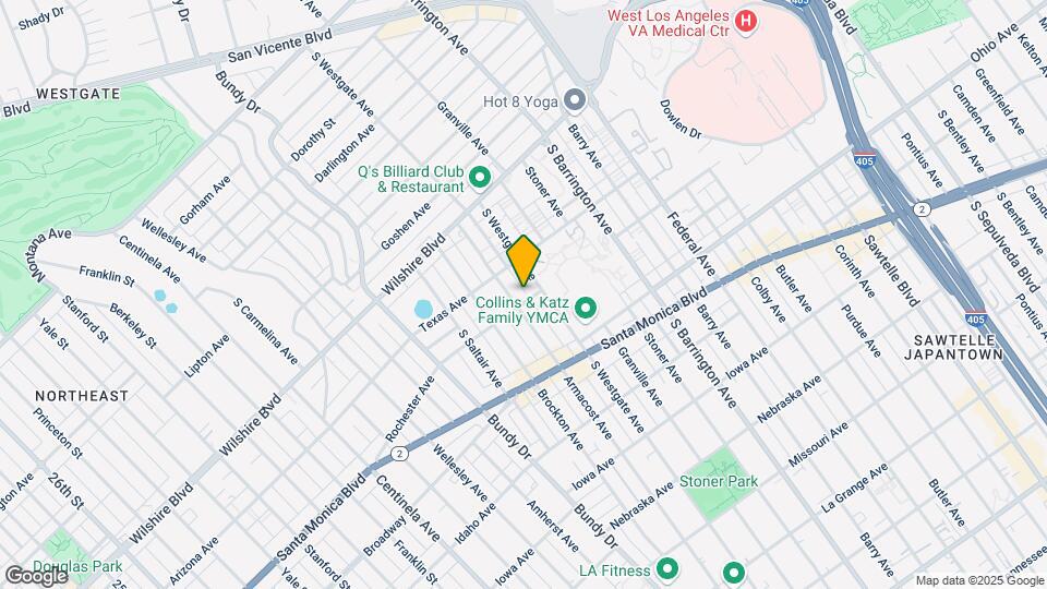 11865 Rochester Ave Mapa y Detalles de la Ubicación
