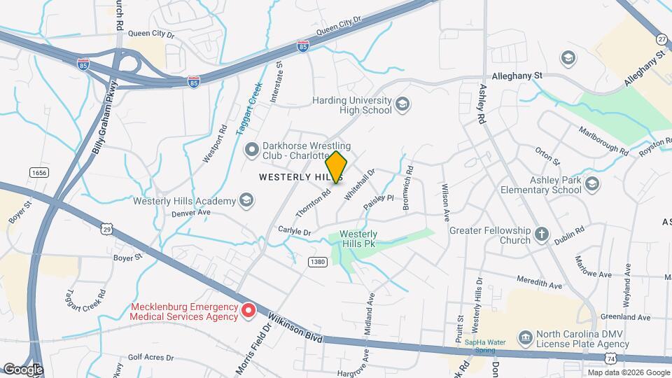 2515 Thornton Rd Map and Location Details