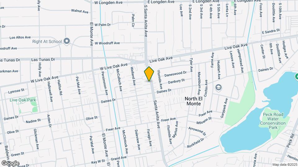 5535 Santa Anita Ave Map and Location Details