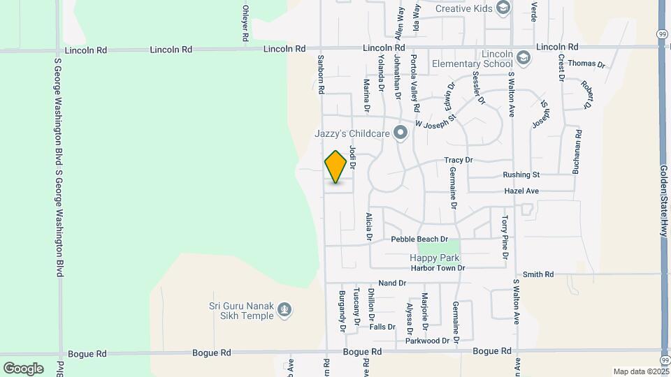 2055 La Rabyn Way Map and Location Details