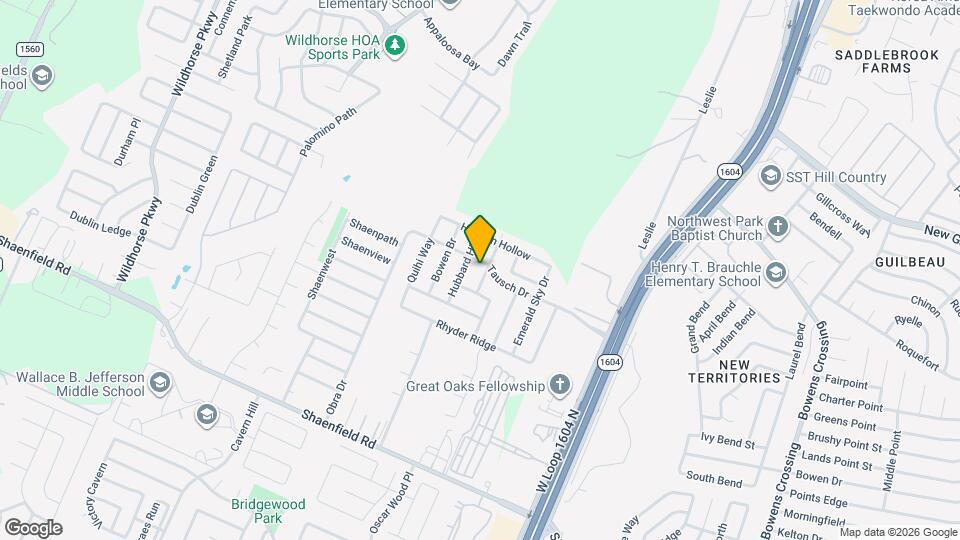 8923 Dusty Run Ln Map and Location Details