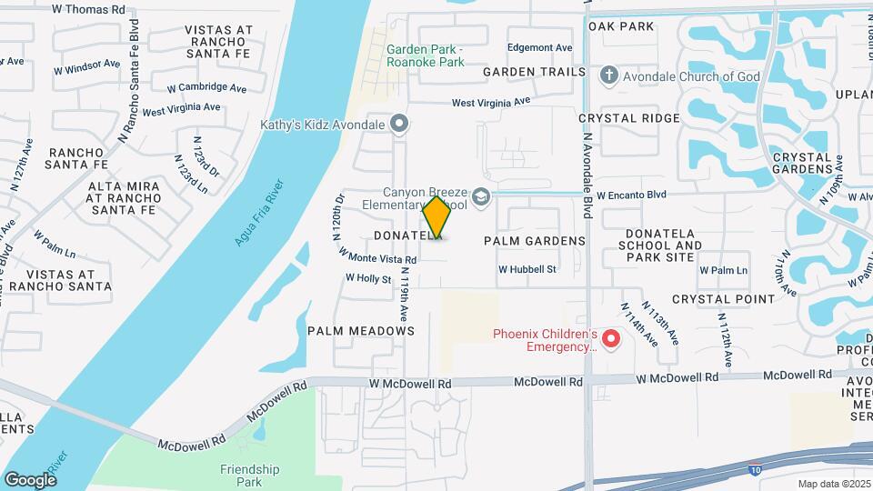 11863 W Alvarado Rd Map and Location Details
