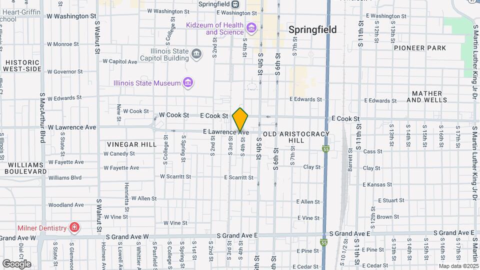 801 S 4th St, Unit 2 Mapa y Detalles de la Ubicación