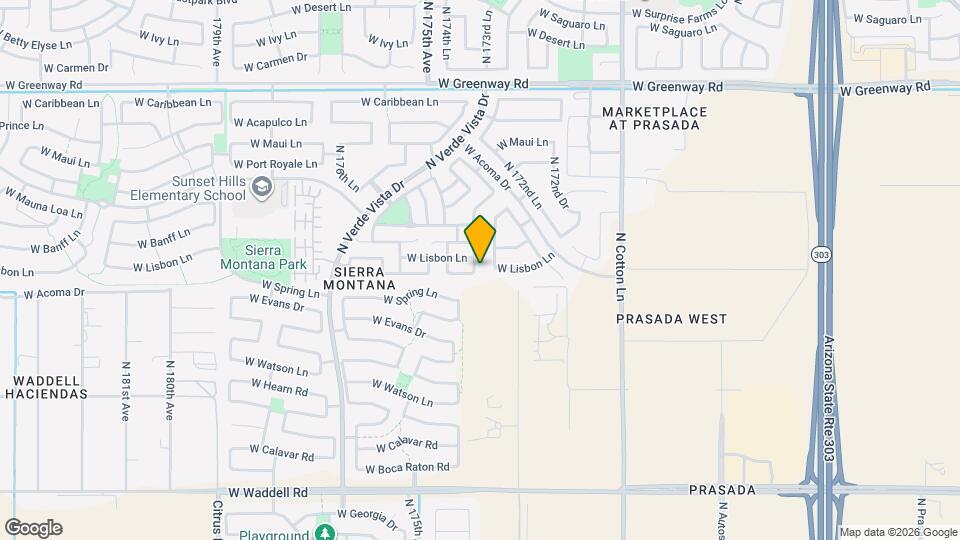 14667 N 174th Ave, Unit A Map and Location Details