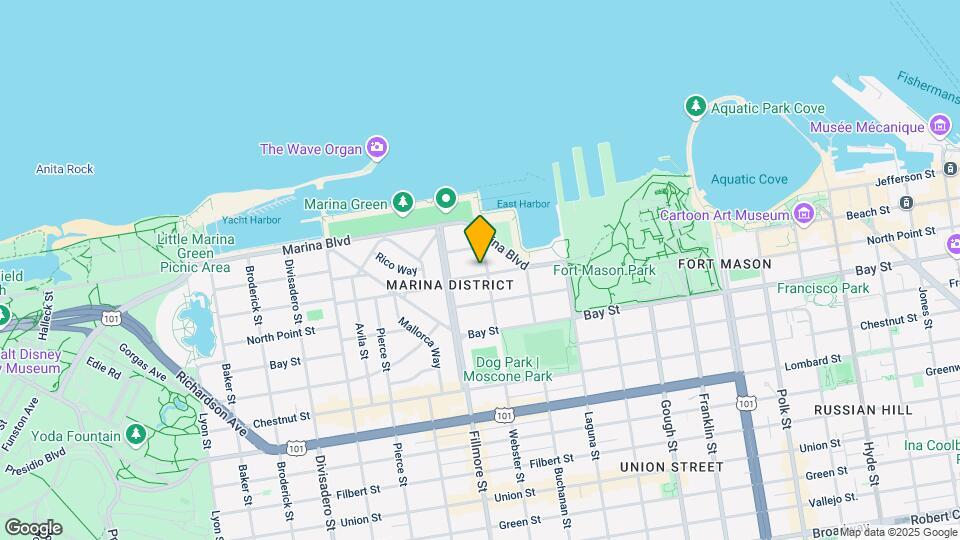 3715 Webster St Mapa y Detalles de la Ubicación