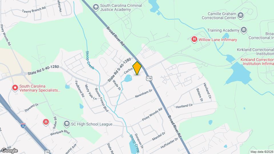 1232 Grove Park Ln Map and Location Details