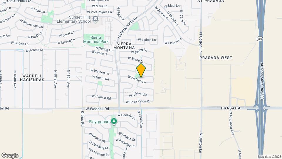 17520 W Watson Ln Map and Location Details