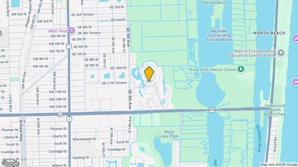 1183 SE 6th Ct Map and Location Details
