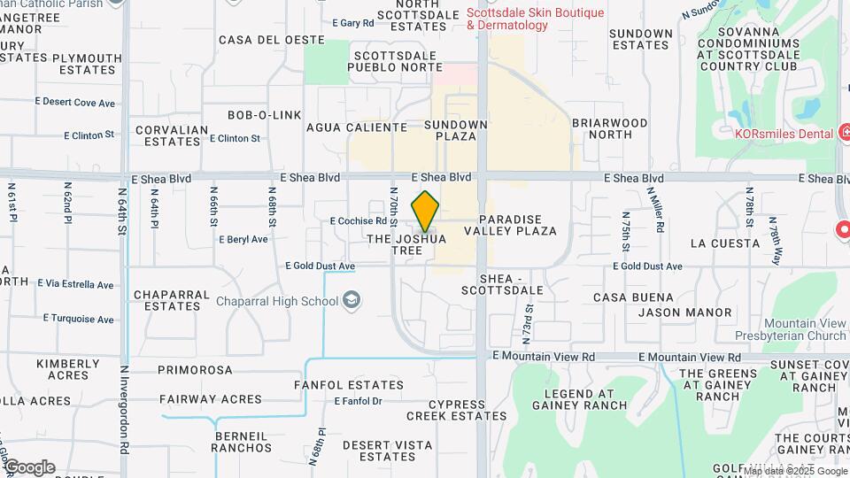 7008 E Gold Dust Ave, Unit 224 Map and Location Details