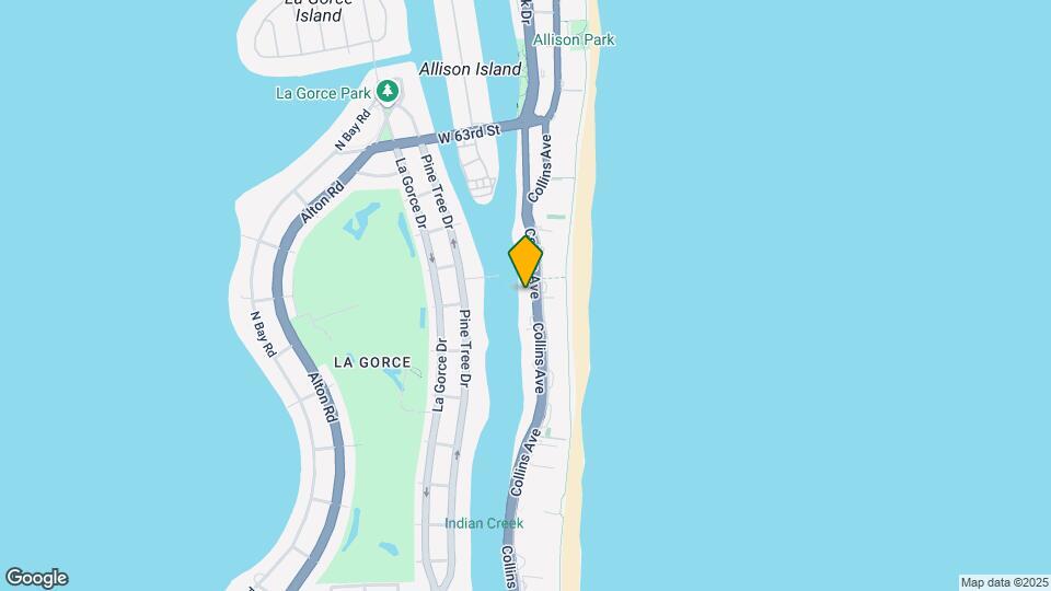 2901 Collins Ave Map and Location Details