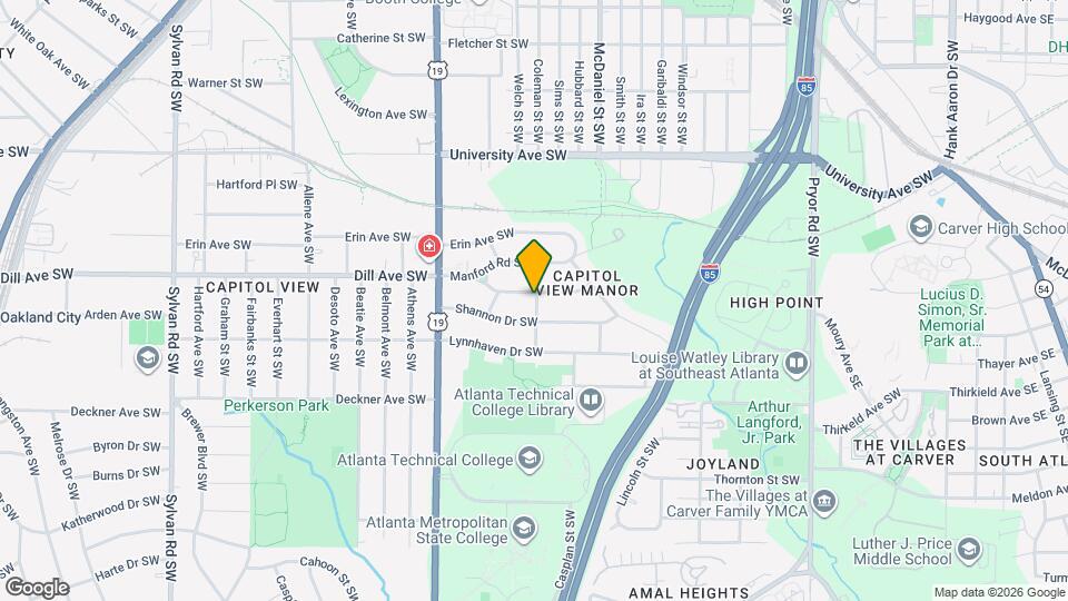 506 Mellview Ave SW Map and Location Details