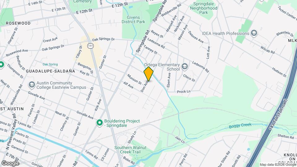 1137 Don Ann St Map and Location Details