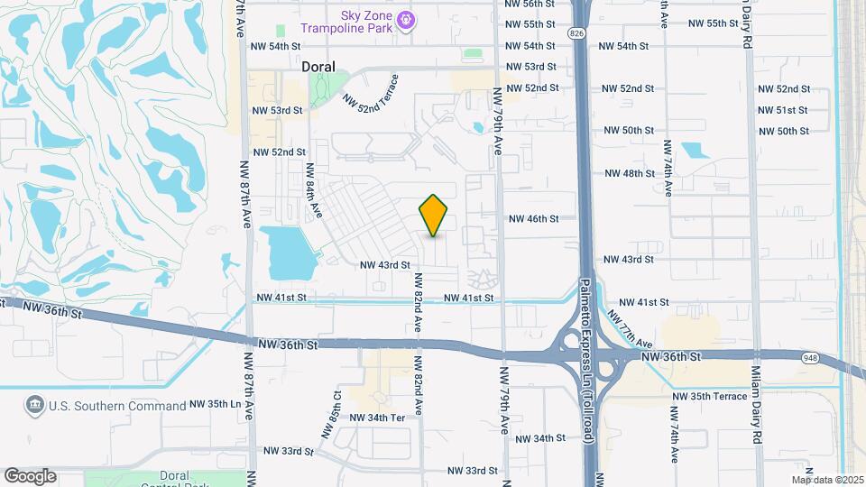 4420 NW 81st Ave Map and Location Details