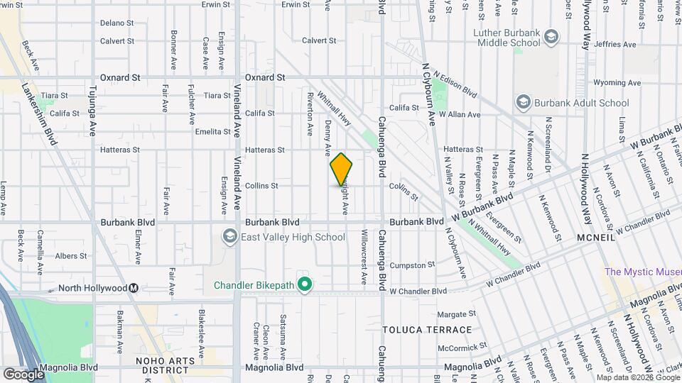 5651 Cartwright Ave Map and Location Details