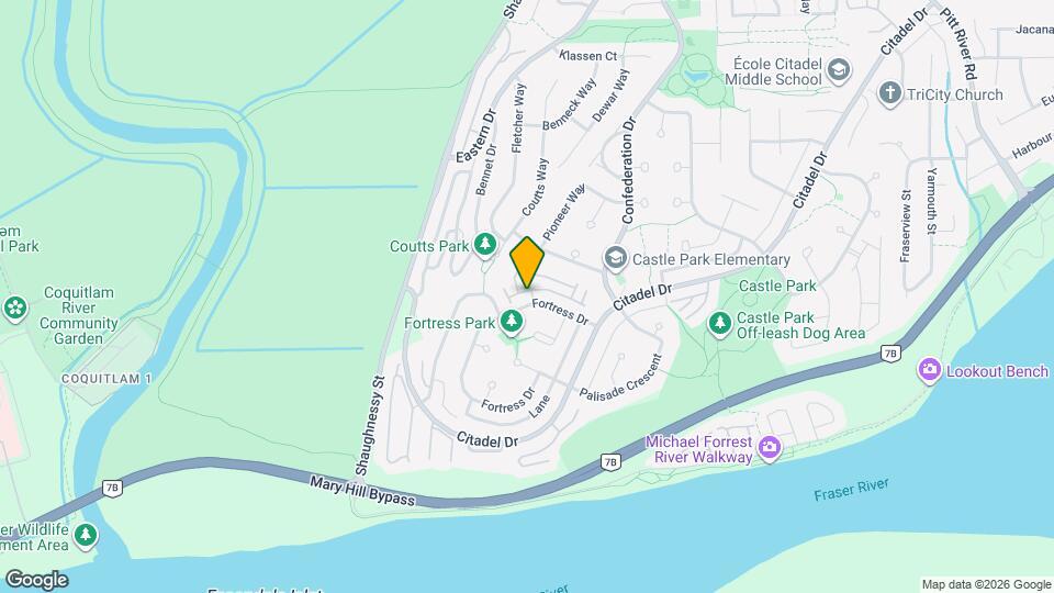 2615 Fortress Dr Map and Location Details