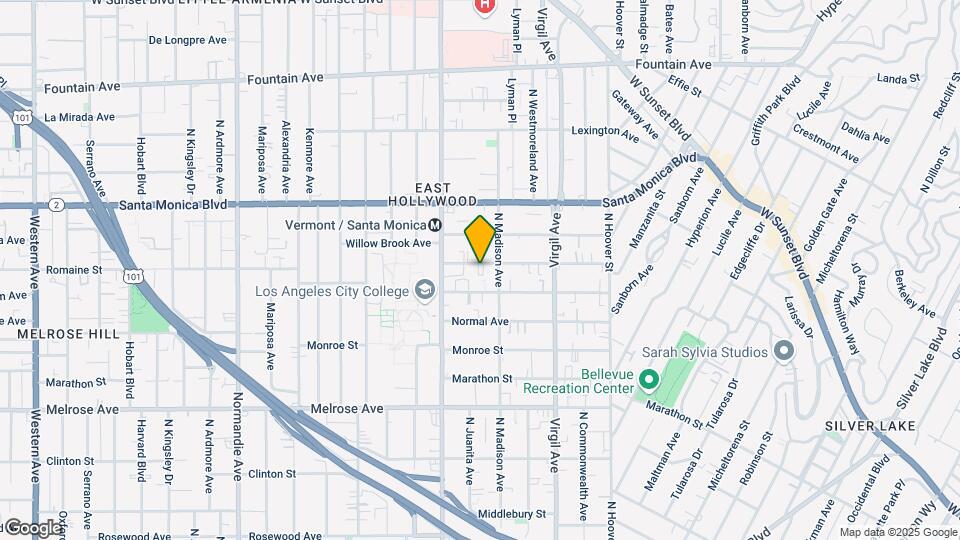 4420 E Lockwood Ave Map and Location Details