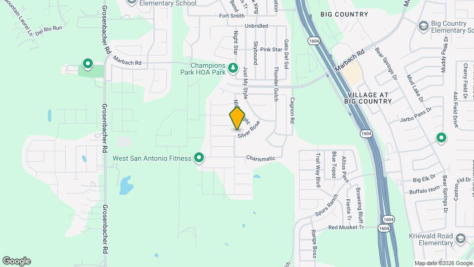 11235 Silver Rose Map and Location Details