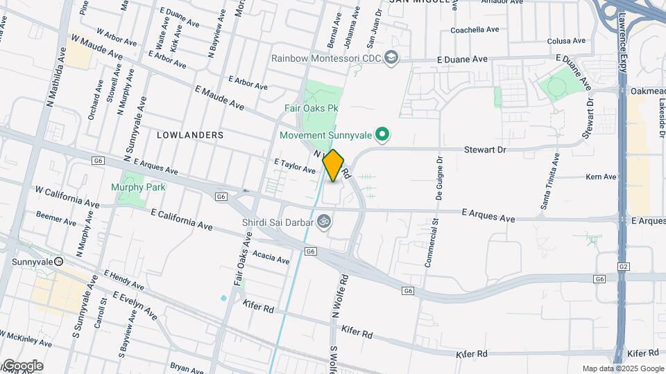 355 Wolfe Rd-Unit -FL3-ID741 Map and Location Details