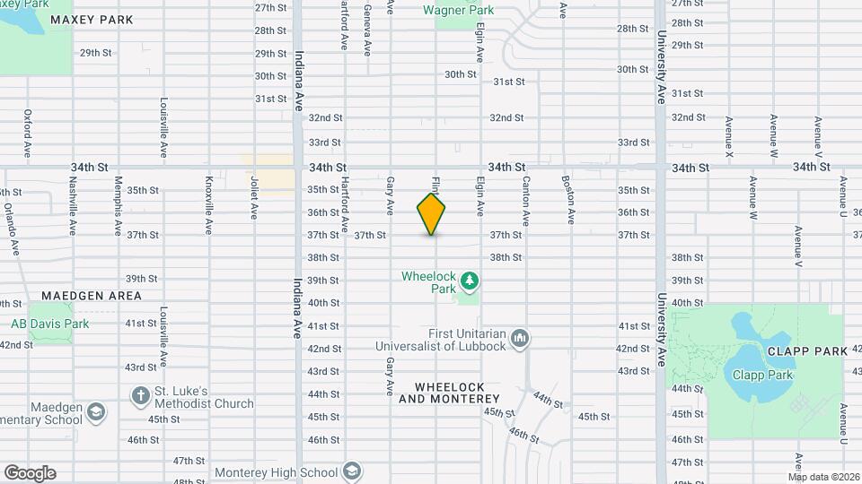 3101 37th St Map and Location Details