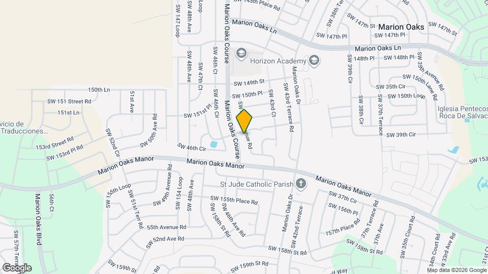 15258 SW 43rd Avenue Rd Mapa y Detalles de la Ubicación