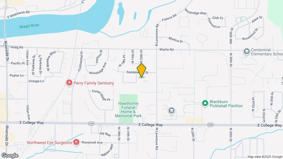 2119 N 20th Pl Map and Location Details