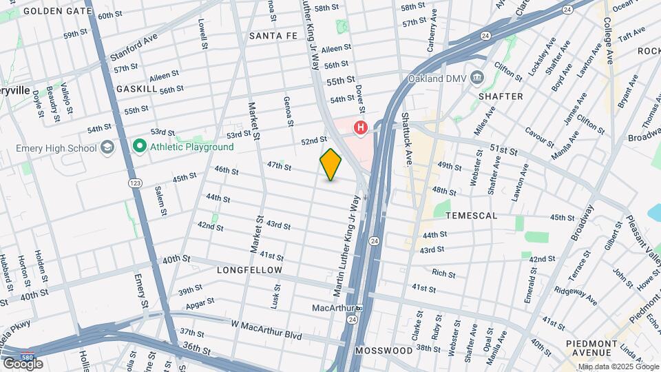 712 46th St Map and Location Details