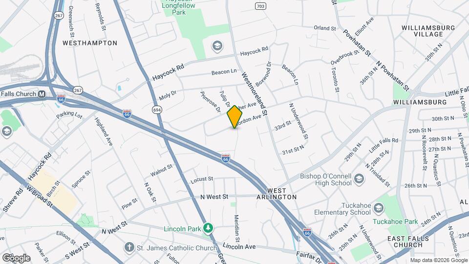 2238 Meridian St Mapa y Detalles de la Ubicación