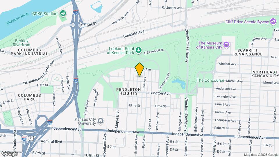 129 Brooklyn Ave Mapa y Detalles de la Ubicación