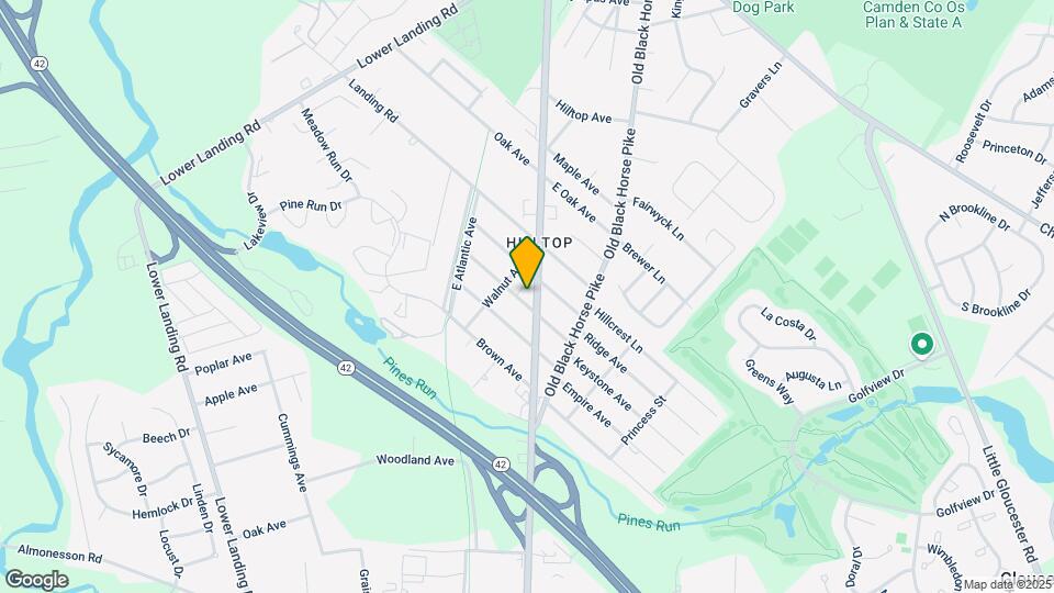 1302 N Black Horse Pike Map and Location Details