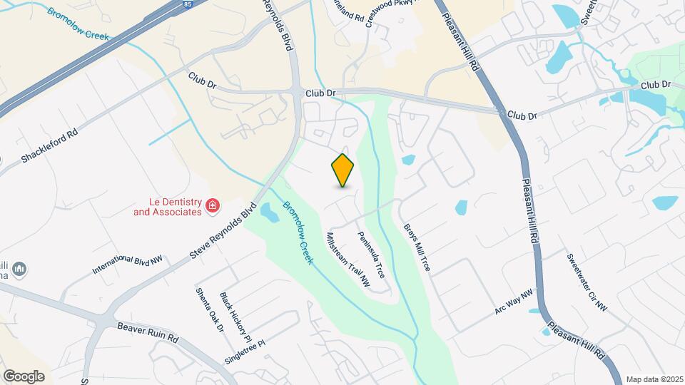 3885 Creek Water Ct Map and Location Details