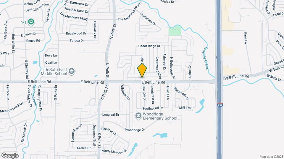 924 Teakwood Ln Map and Location Details