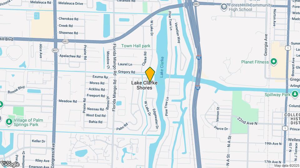 7531 Edgewater Cir Map and Location Details