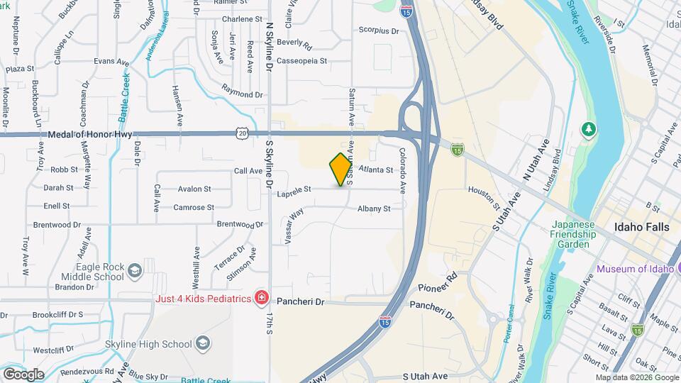 1515 Laprele St Map and Location Details