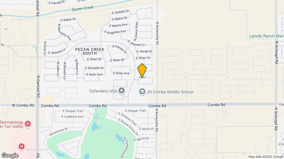 1647 E Keith Ave Map and Location Details