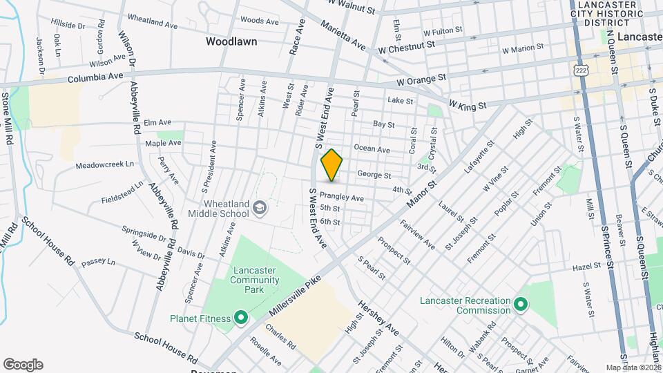 834 4th St Map and Location Details