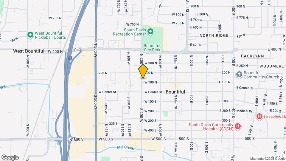 142 N 200 W Mapa y Detalles de la Ubicación