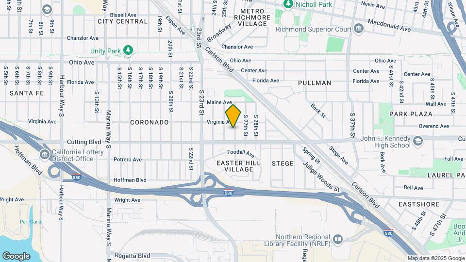 425 S 26th St Map and Location Details