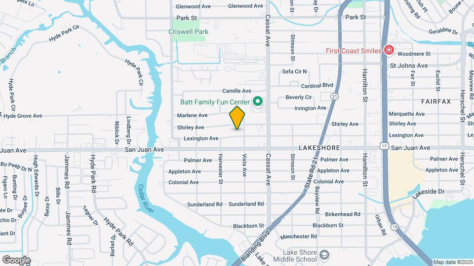 5117 Lexington Ave Map and Location Details