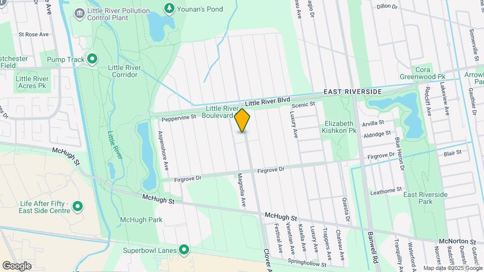 1459 Clover Ave Map and Location Details