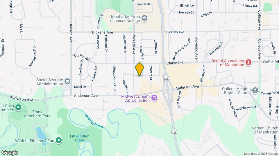 3125 Shaffer St Map and Location Details