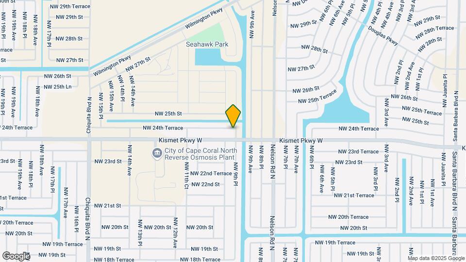 908 NW 24th Terrace Map and Location Details