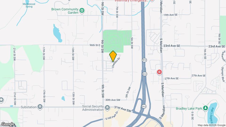 2514 Chateau Dr Map and Location Details