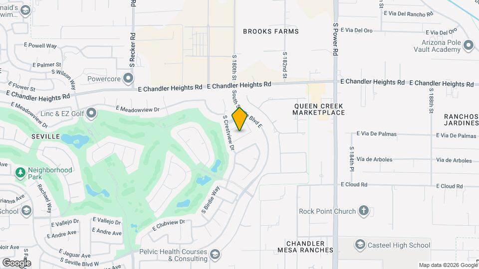 4424 E Palmdale Ln Map and Location Details
