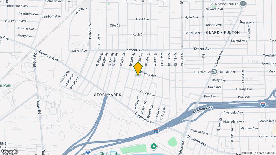 3491 W 52nd St Map and Location Details