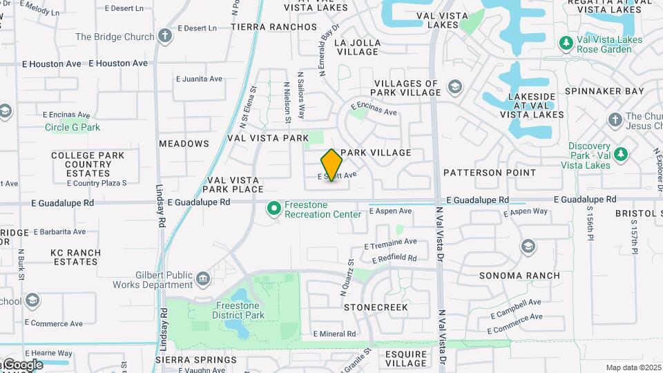 1302 E Princeton Ave Map and Location Details