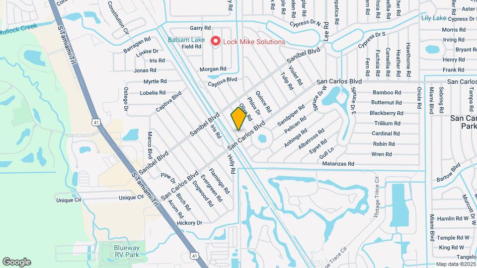 18633 Matanzas Rd, Unit 3 Map and Location Details