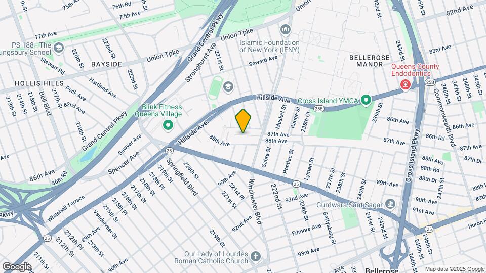 87-16 Winchester Blvd-Unit -2 Map and Location Details