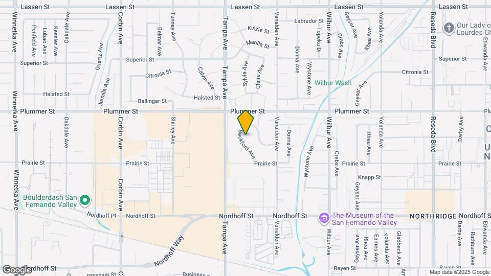 9356 Beckford Ave Map and Location Details